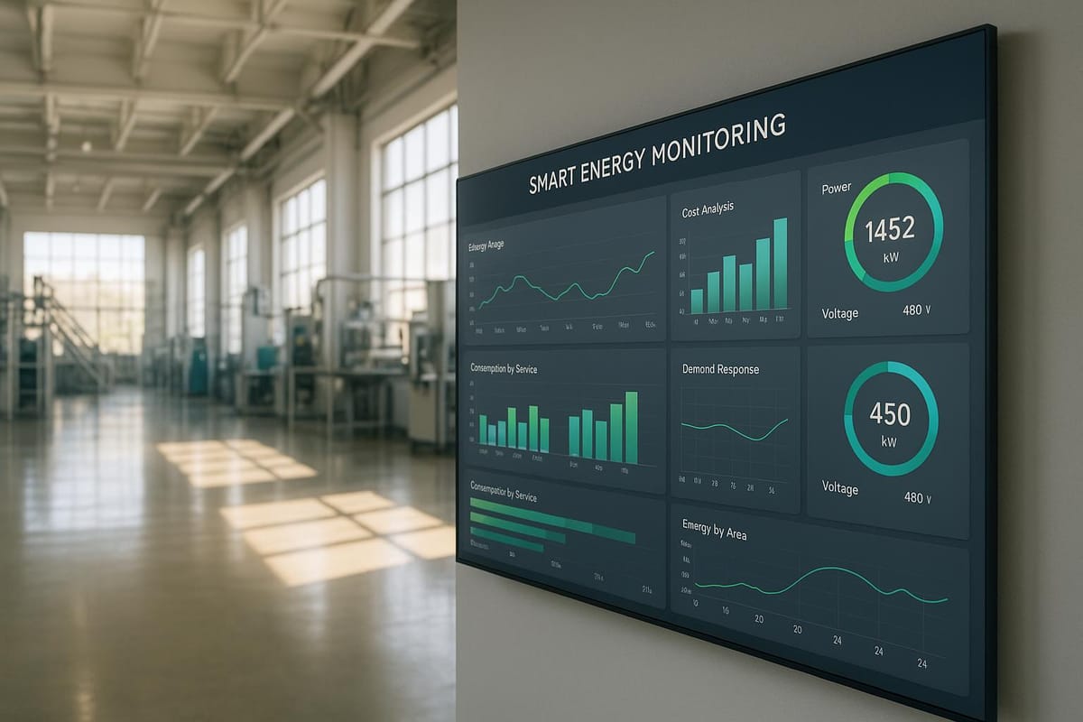 Smart Energy Monitoring for Large Facilities