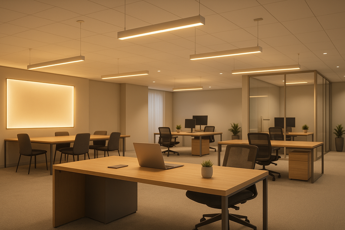 How IoT Lighting Optimizes Commercial Spaces