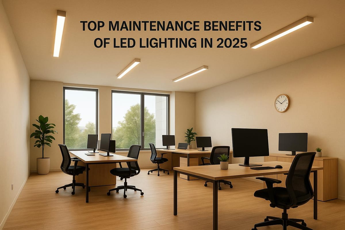 Top Maintenance Benefits of LED Lighting in 2025