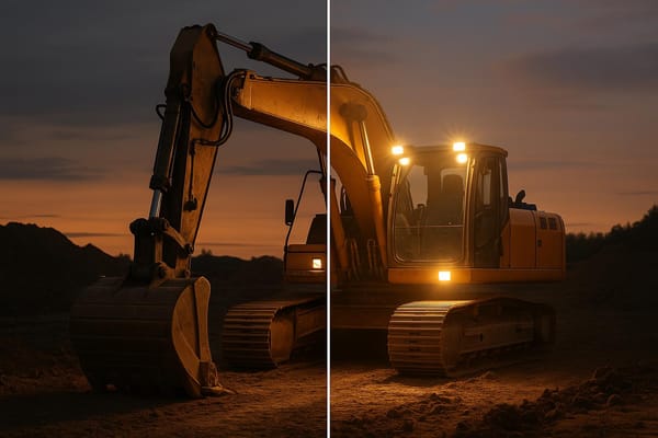 LED vs. Traditional Lighting for Heavy Machinery