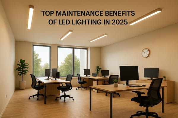 Top Maintenance Benefits of LED Lighting in 2025