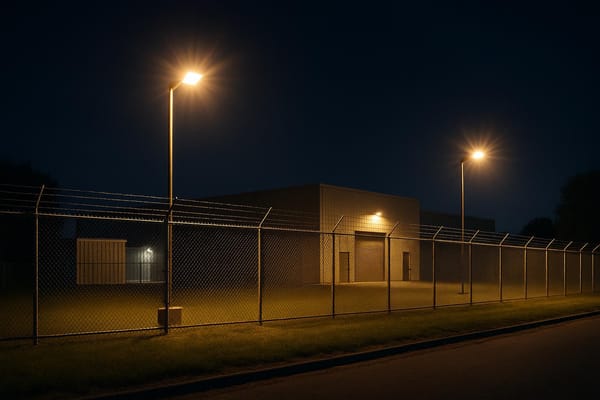 How LED Floodlights Improve Perimeter Security
