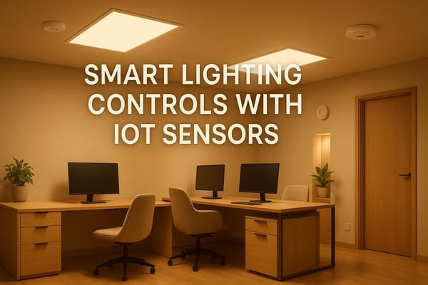 Smart Lighting Controls with IoT Sensors